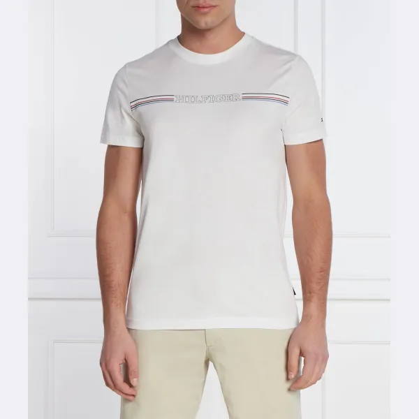 

Облегающая футболка Tommy Hilfiger, белый