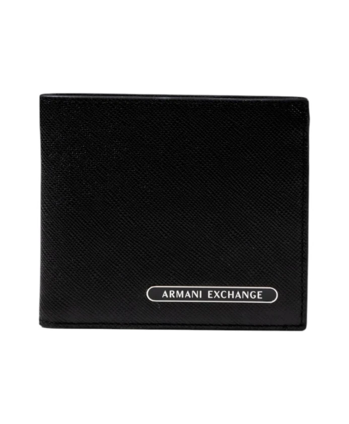 

Стильный кошелек с принтом и отделениями. Armani Exchange, черный