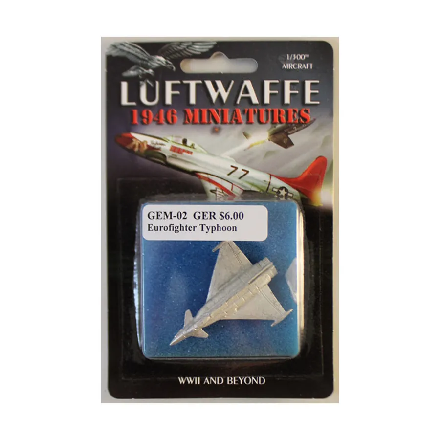 

Еврофайтер Тайфун, Luftwaffe 1946 Miniatures - Germany - Modern (1:300)