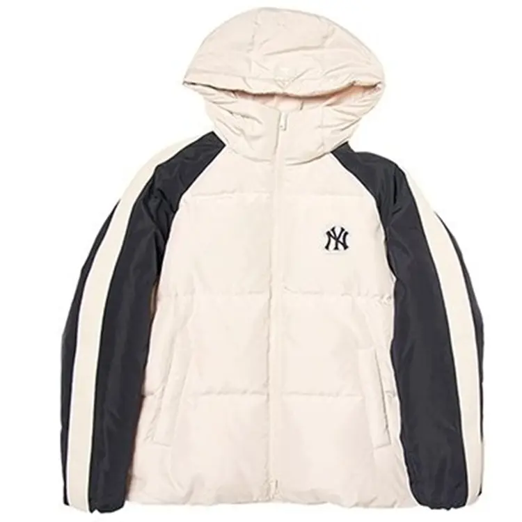 

MLB Нью-Йорк Янкиз пуховик унисекс тёмно-кремовый, Dark Cream
