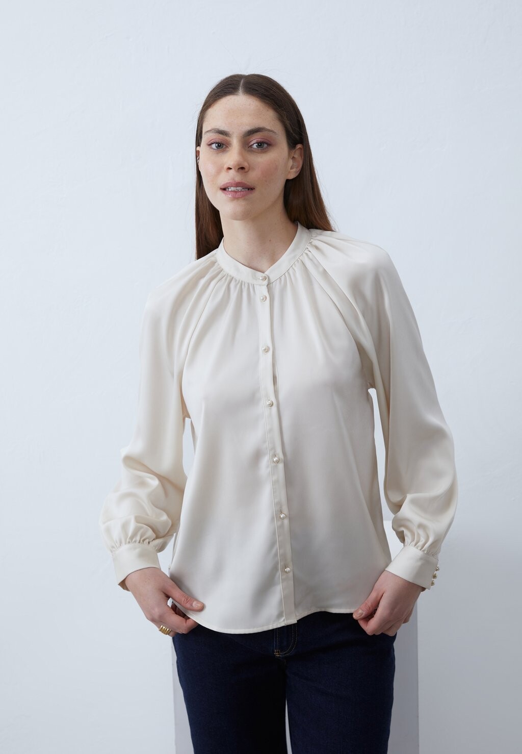 

Блузка Anna Field, цвет beige