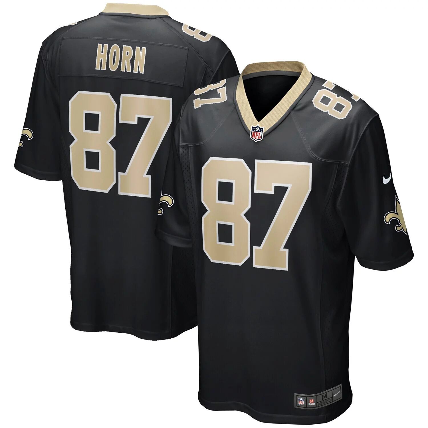 

Мужская черная майка игрока в отставке с Джо Хорном New Orleans Saints Game Nike, Черный, Мужская черная майка игрока в отставке с Джо Хорном New Orleans Saints Game Nike