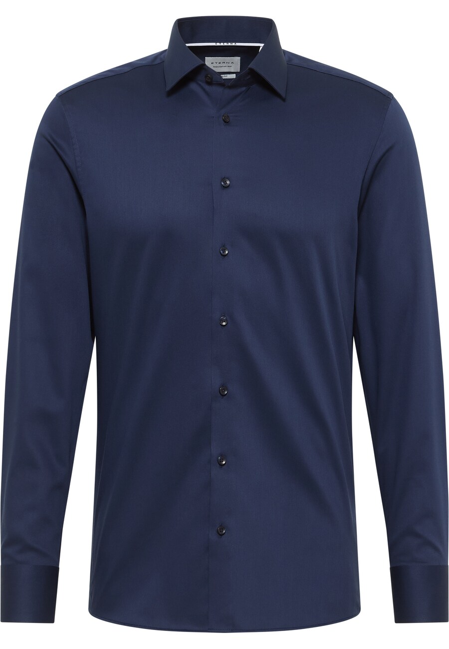 

Рубашка делового кроя Slim Fit ETERNA, темно-синий
