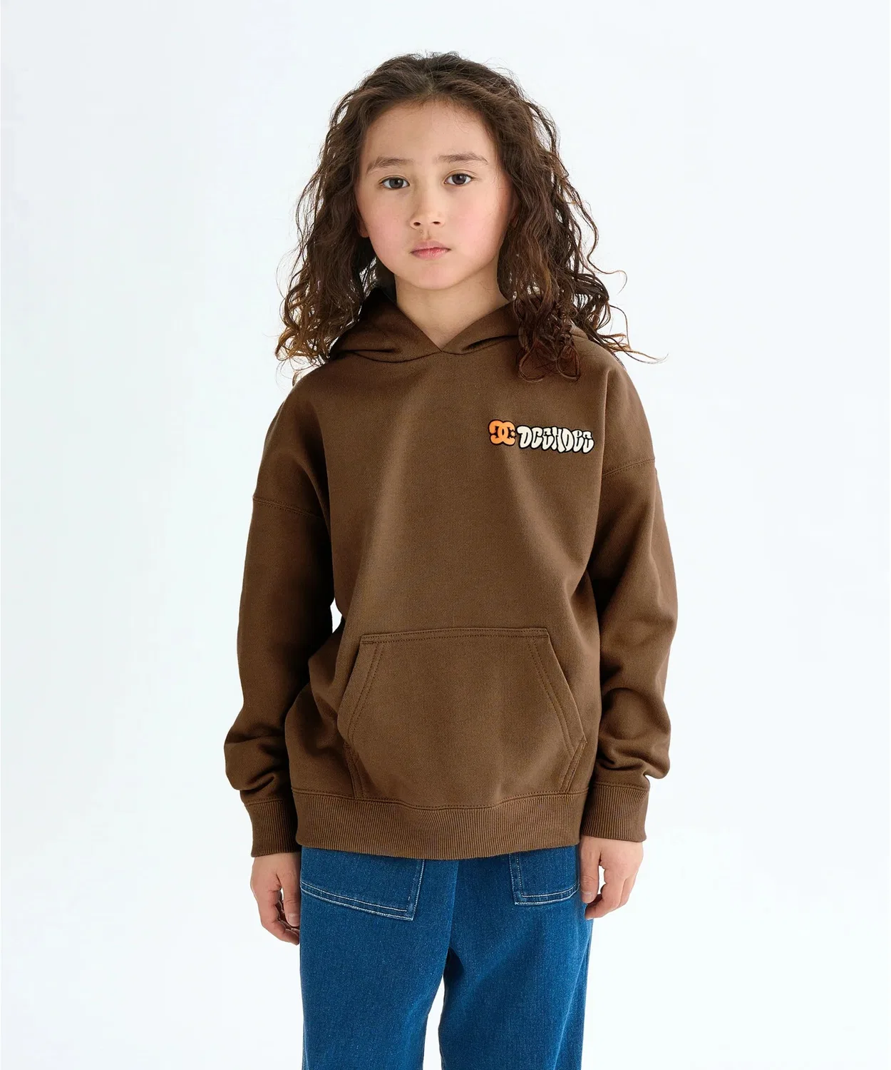 Детская пуловер-худи DC Shoes 25 KD SK CREW PH, чёрный — фото 3