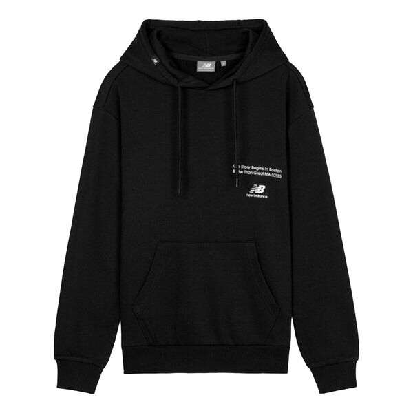 

Толстовка New Balance Sport Style Select Heatloft Pullover Men's Black, черный