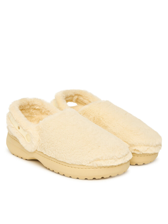 Домашние тапочки Classic Unfurgettable Clog 211116 Crocs, бежевый — фото 2