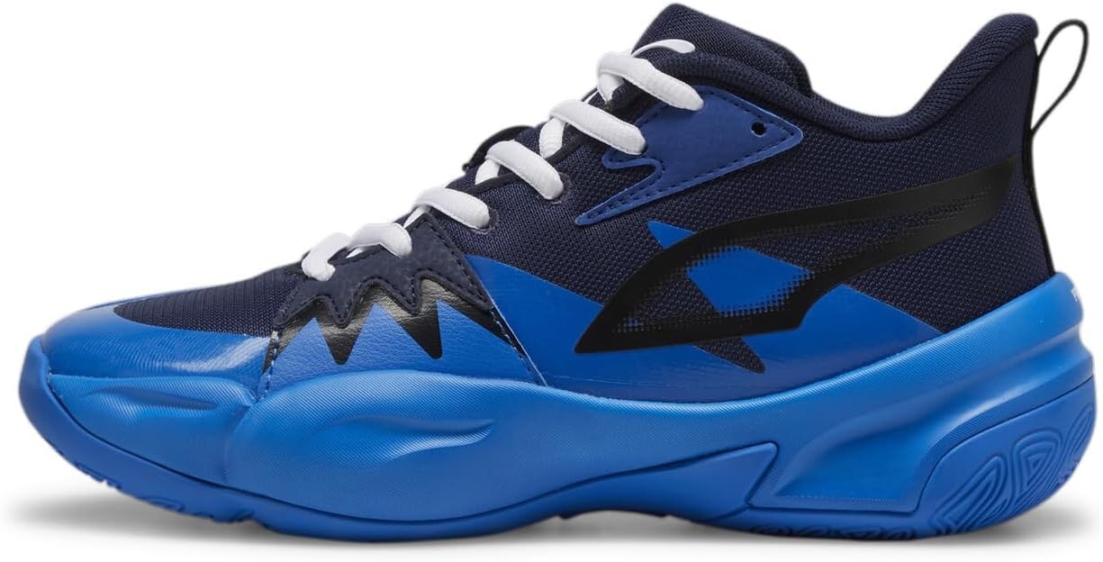 

Кроссовки Puma Puma Kids Genetics Basketball Sneaker, цвет PUMA Navy/PUMA Team Royal