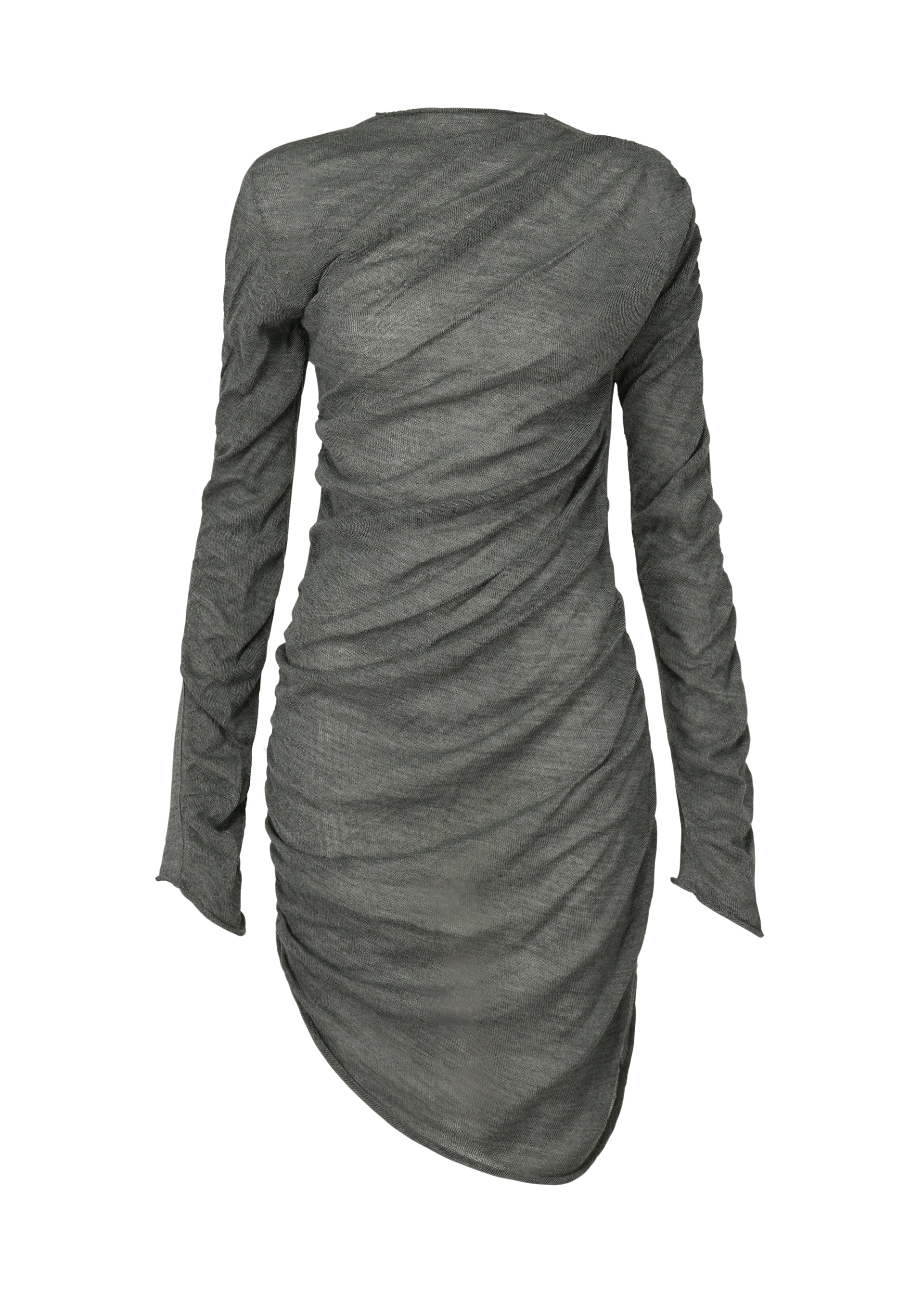 

Туника ambiguous wool Issey Miyake, серый
