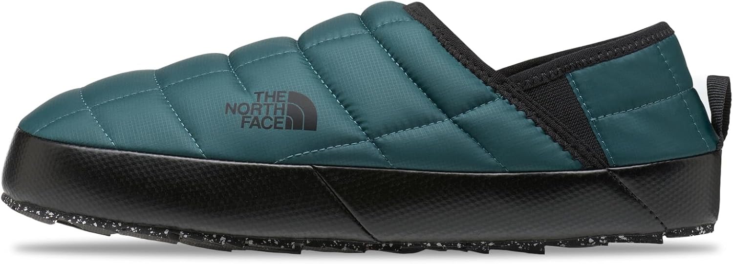 

Мужские зимние ботинки THE NORTH FACE Thermoball Traction Mule V | С утеплителем и водоотталкивающей пропиткой, резиновая подошва, Space/Tnf Black