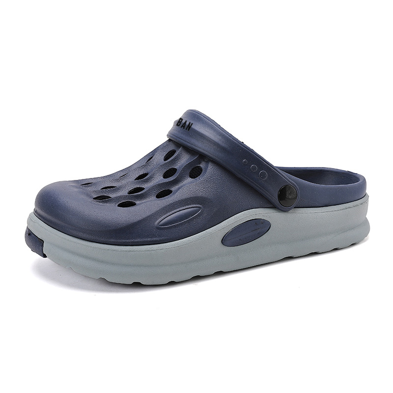 

URBAN AUTHENTIC Клоги мужские тёмно-синие серые, цвет Dark Blue Gray