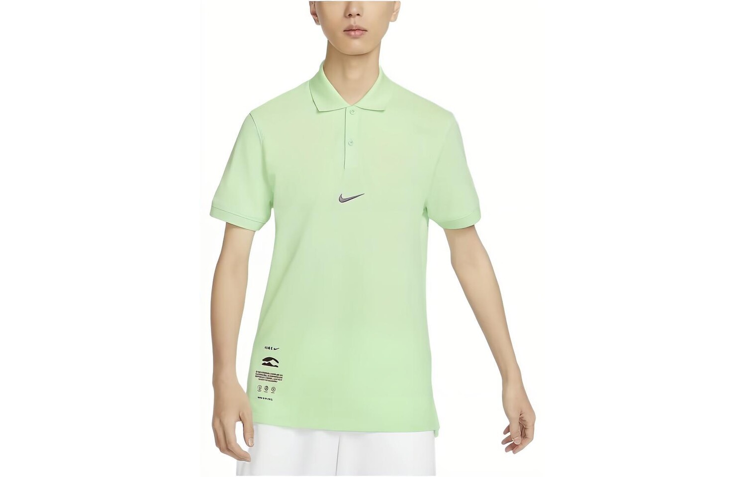 

Рубашка поло мужская Vapor Green Nike, зеленый