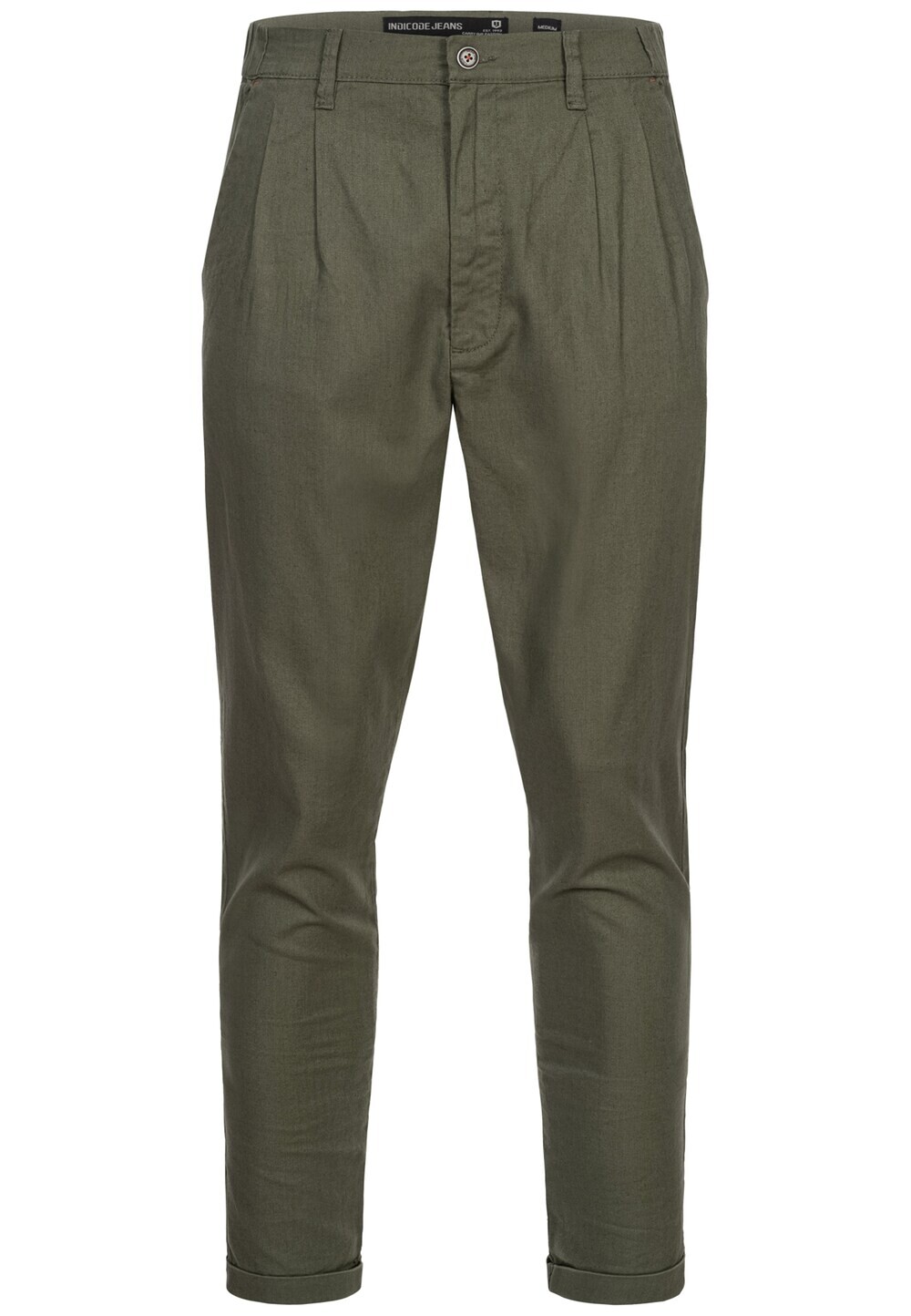 

Обычные брюки чинос INDICODE JEANS Cunningham, темно-зеленый