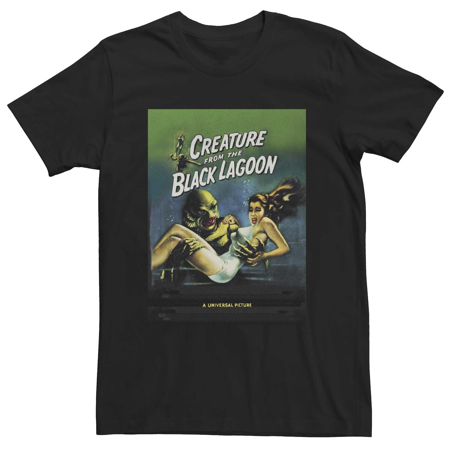 

Мужская универсальная футболка Creature From The Black Lagoon Licensed Character