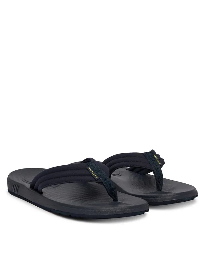 Tommy Hilfiger Пляжные сандалии Hilfiger Molded Beach Sandal FM0FM05802, темно-синие — фото 3