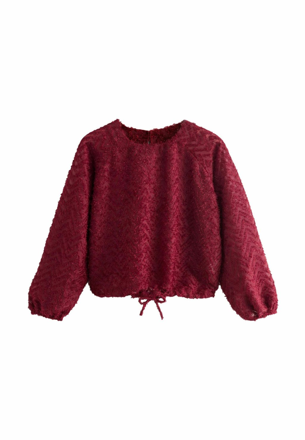 

Блуза TEXTURED BUBBLE REGULAR FIT Next, красный