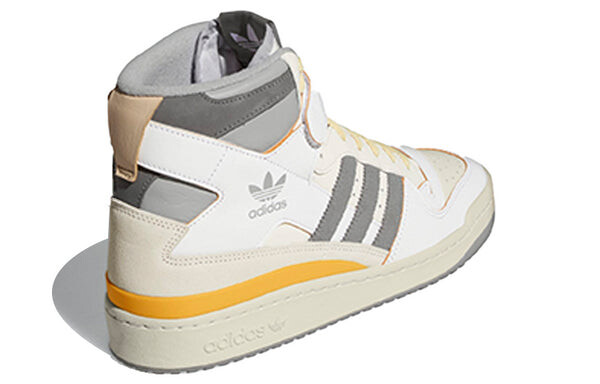 Кроссовки форум 84 высокие Adidas, белый — фото 4