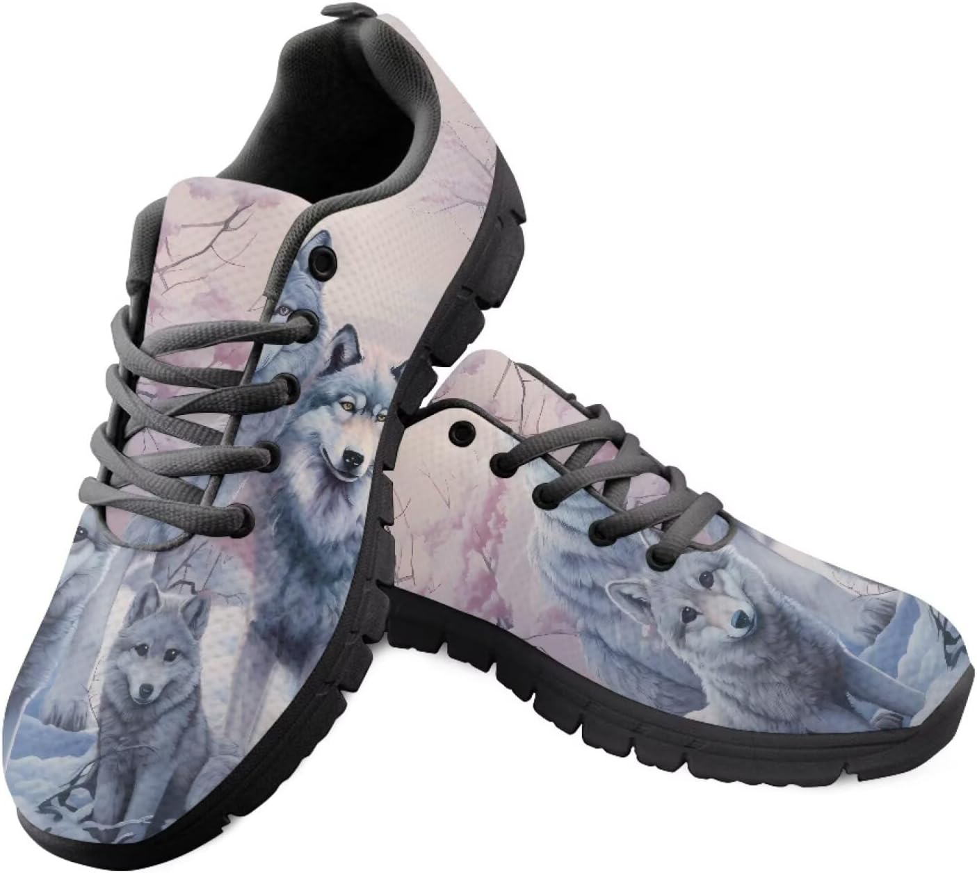 

Кроссовки с флагом США для прогулок, кеды на 4 июля, повседневные беговые кроссовки для Дня независимости Getelinseng, Wolf