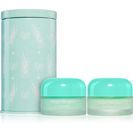 

Подарочный набор Lip Care Duo с ароматом мяты и мохито 2x14 г Barry M