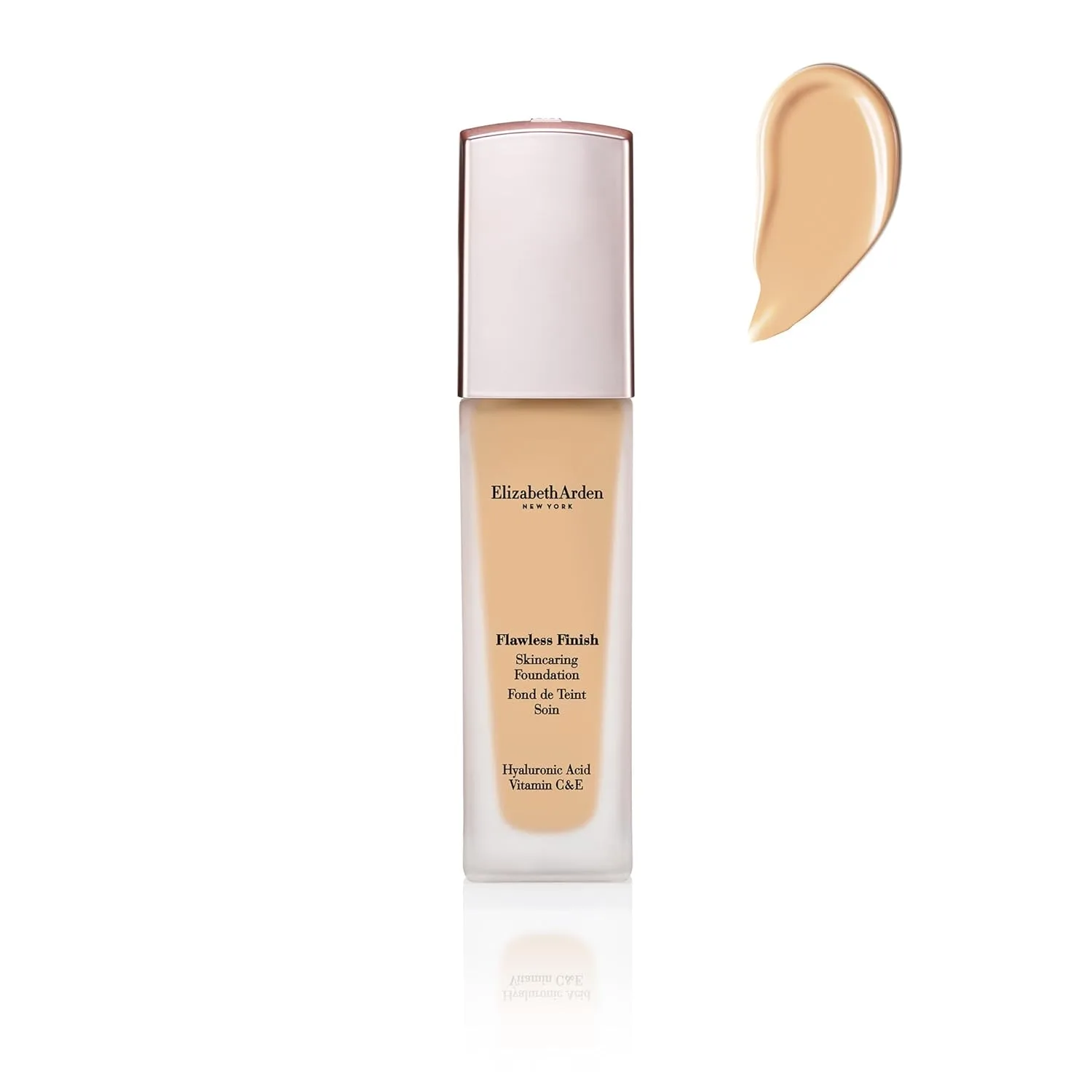 Тональный крем Elizabeth Arden Flawless Finish с гиалуроновой кислотой, витаминами C и E., 240N (Light to medium skin with warm undertones)