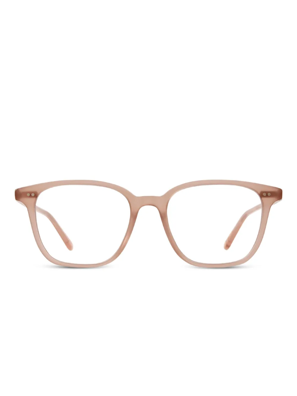 

Очки Carina в квадратной оправе Garrett Leight, розовый