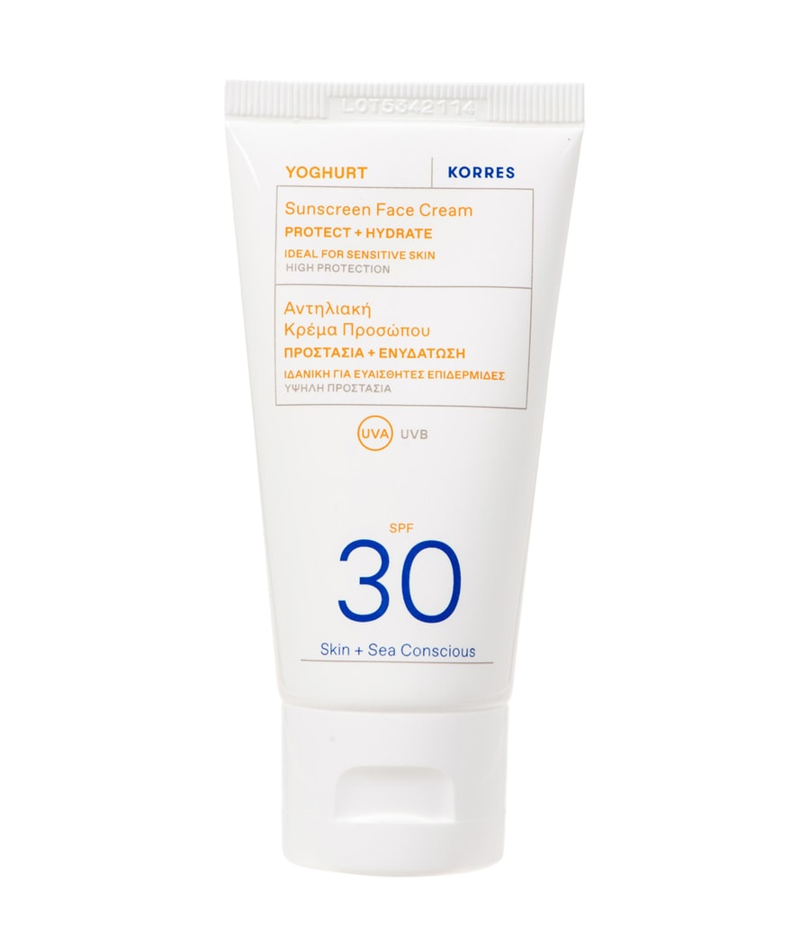 

Солнцезащитный крем KORRES YOGHURT Sonnencreme für das Gesicht SPF30, 50 ml