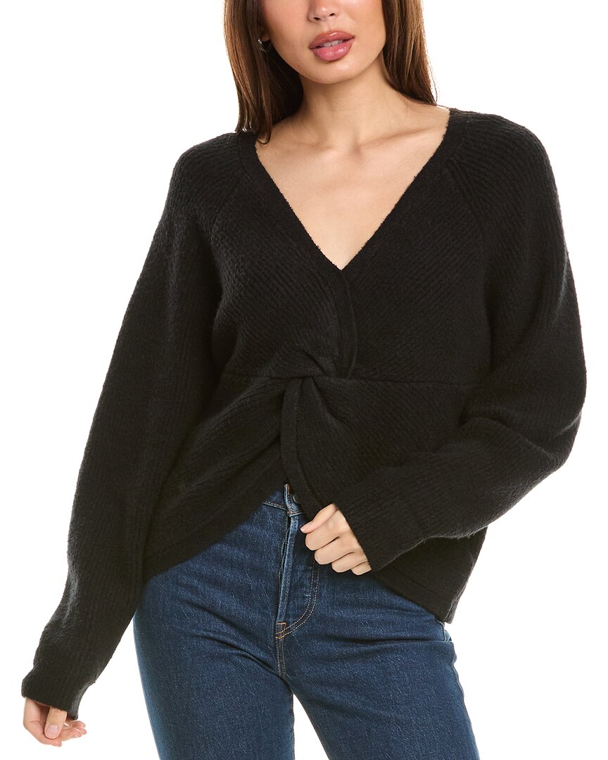 

Свитер-реглан из бархата от Graham & Spencer Caitlyn Boucle Velvet by Graham & Spencer, черный