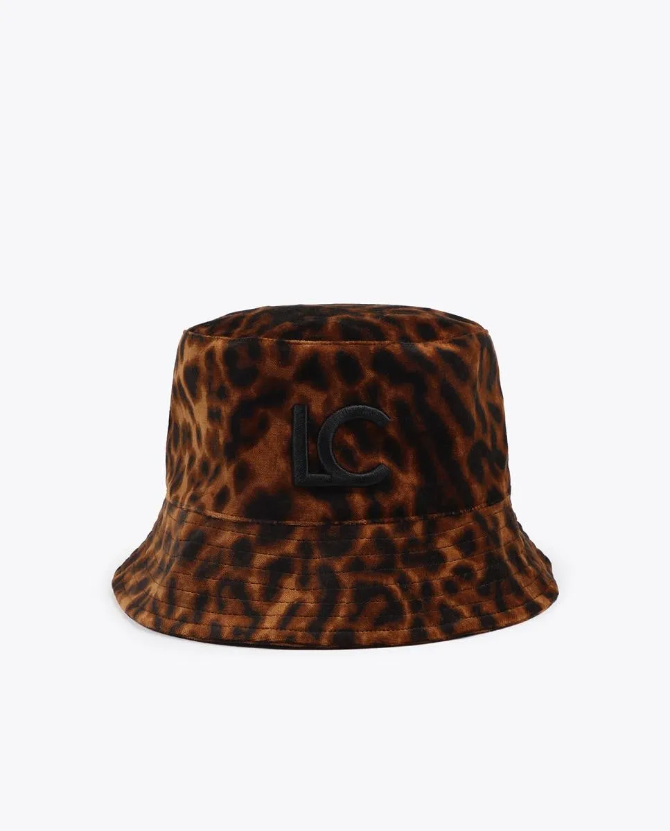 

Панама с животным принтом Lola Casademunt, темно-коричневый