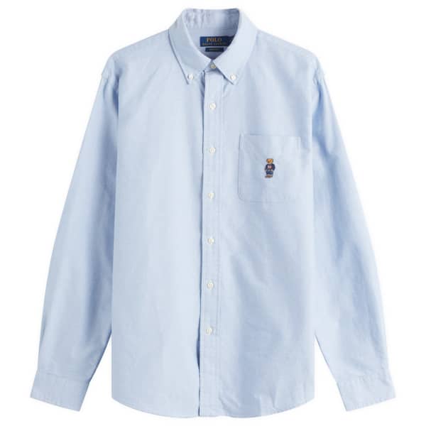 

Рубашка с индивидуальным пошивом Polo Ralph Lauren, синий