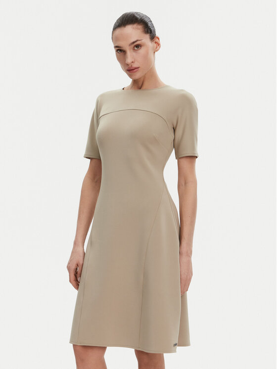 

Платье на каждый день обычный крой K20K208151 Calvin Klein, бежевый