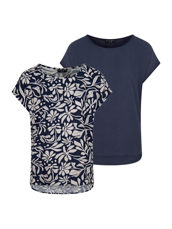 

Футболка DENIMFY DFJule 2er, разноцветный