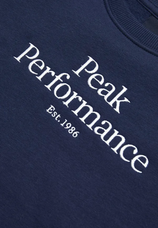 Оригинальная толстовка для экипажа Peak Performance, Dunkelblau — фото 3