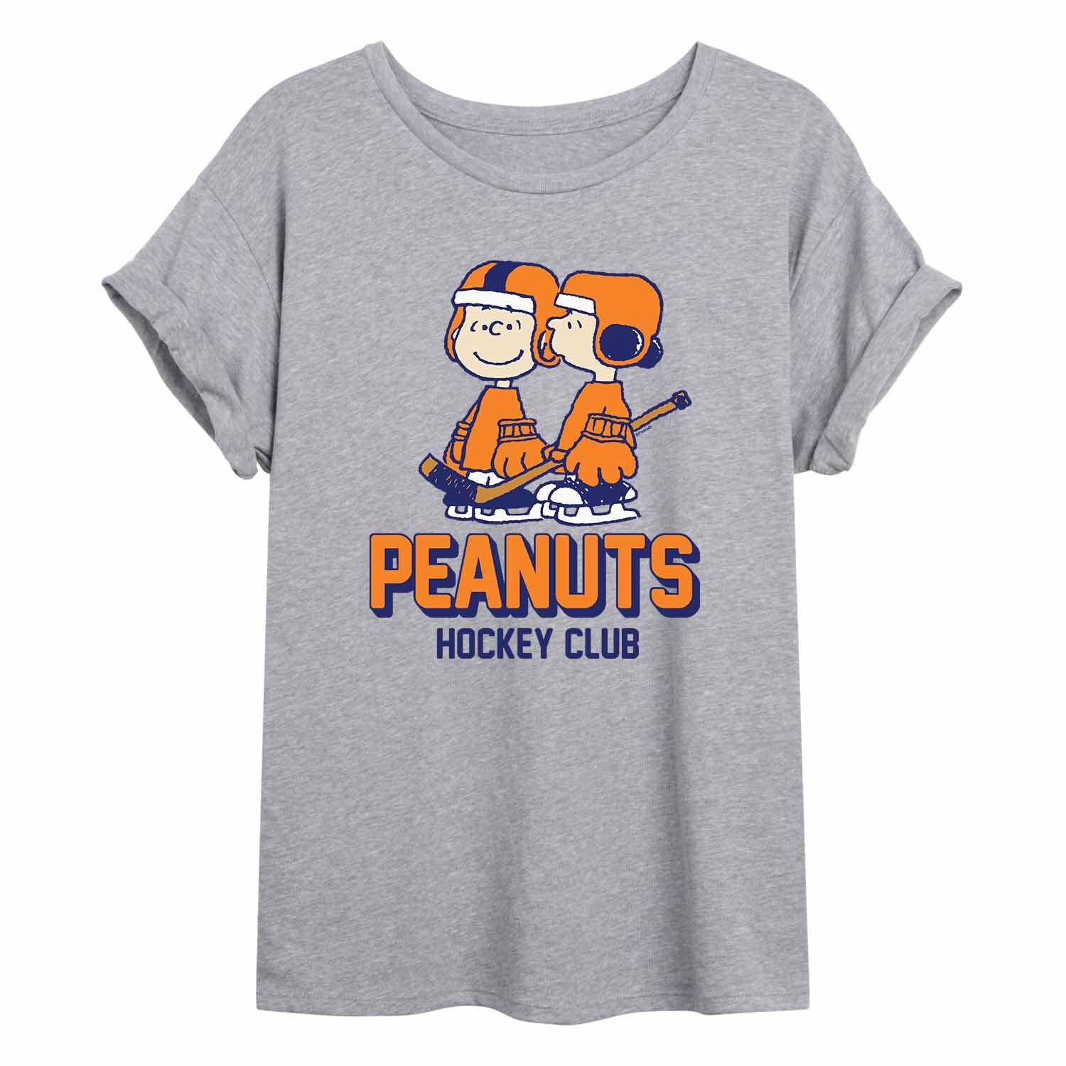 

Струящаяся футболка Juniors' Peanuts Hockey Club Licensed Character