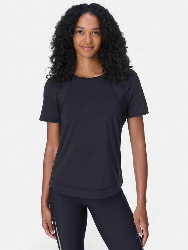 

Футболка с коротким рукавом и круглым вырезом Sweaty Betty, Black