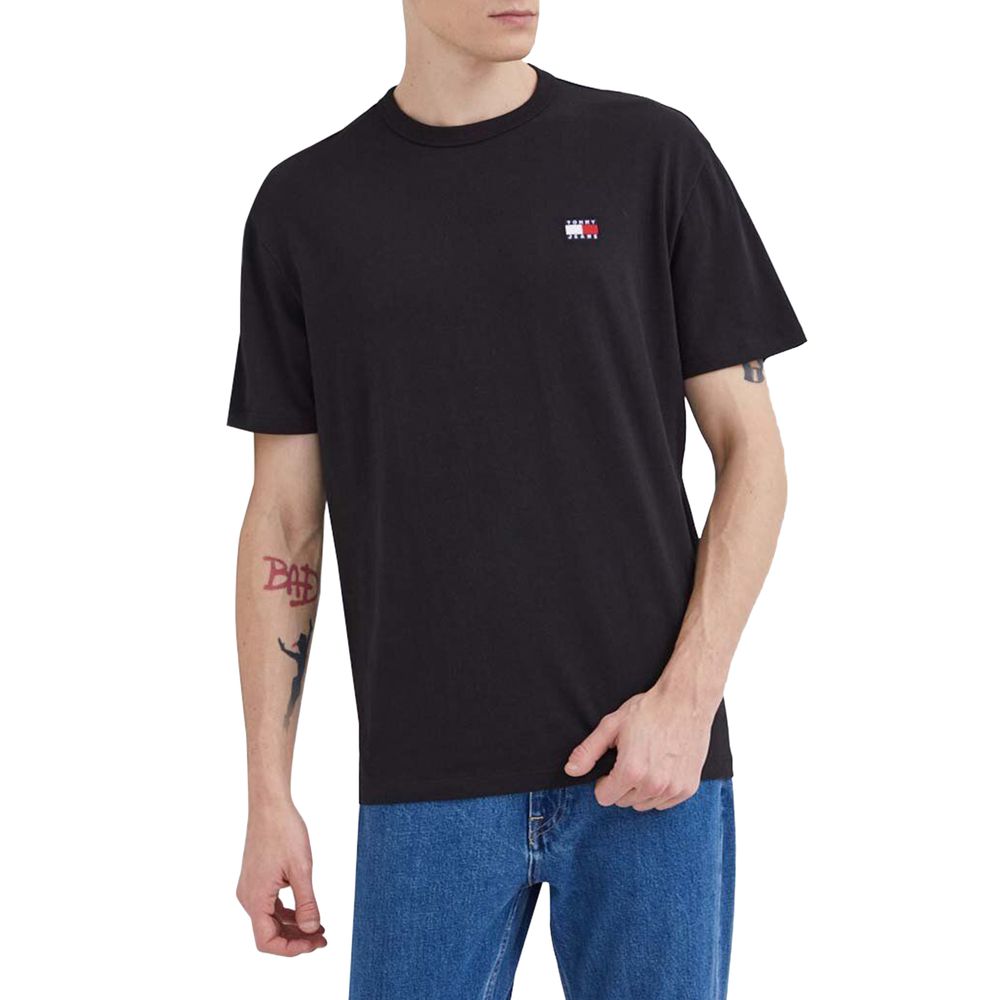 

Черная футболка из органического хлопка Tommy Jeans