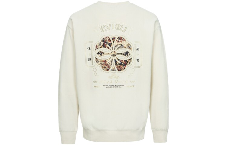 

Толстовка мужская Off White Evisu, кремовый