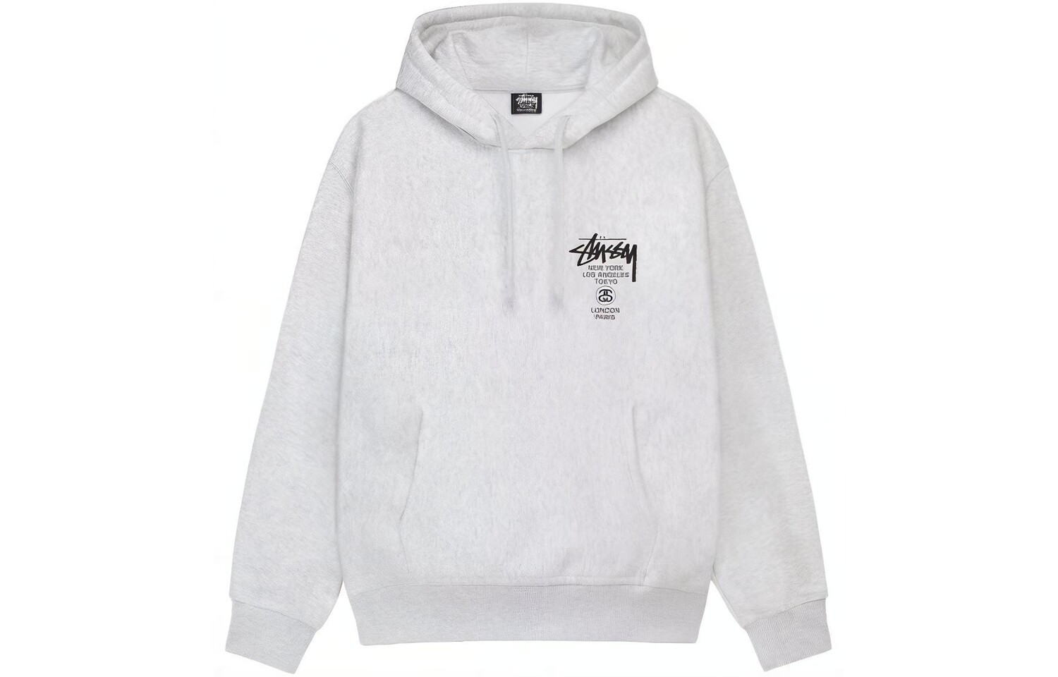Свитшот World Cruise Series унисекс Stussy, серый — фото 4