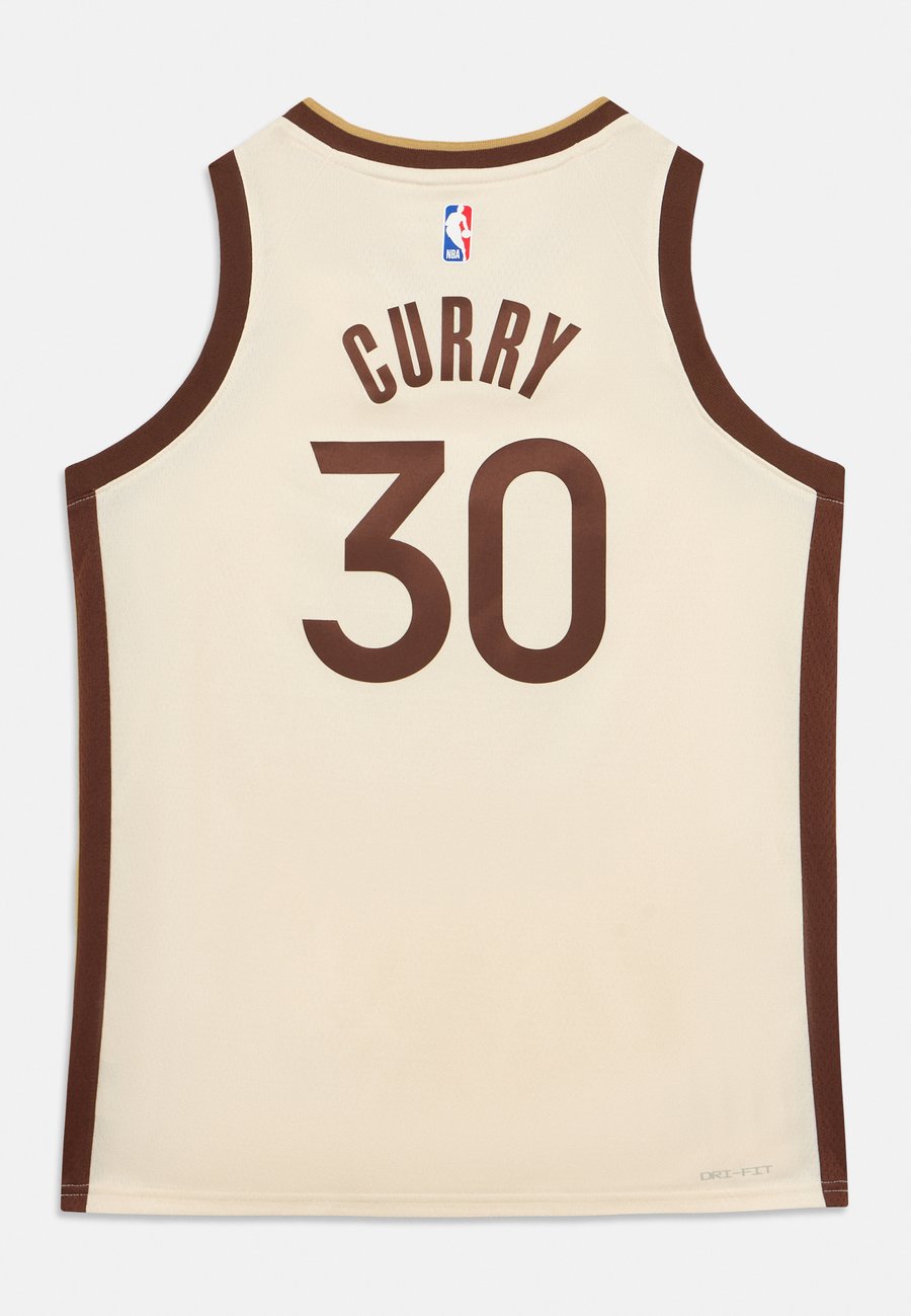 Топ Nike Performance NBA GOLDEN STATE WARRIORS BOYS STEPHEN CURRYCE SWINGMAN UNISEX, Natural/Beige — фото 2