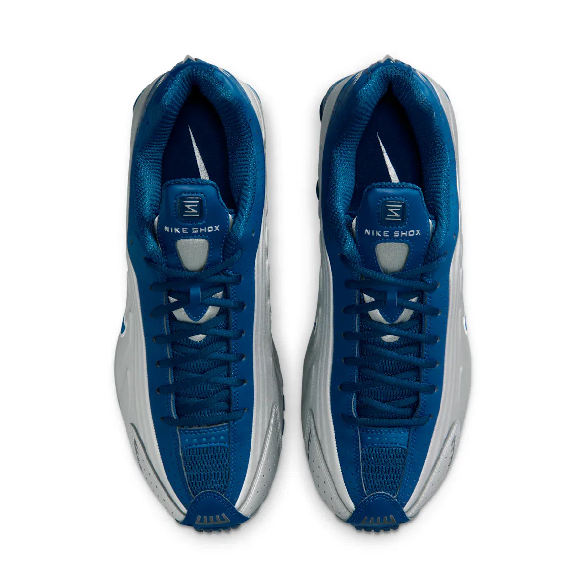 Мужские кроссовки Shox R4 Nike, синий — фото 4