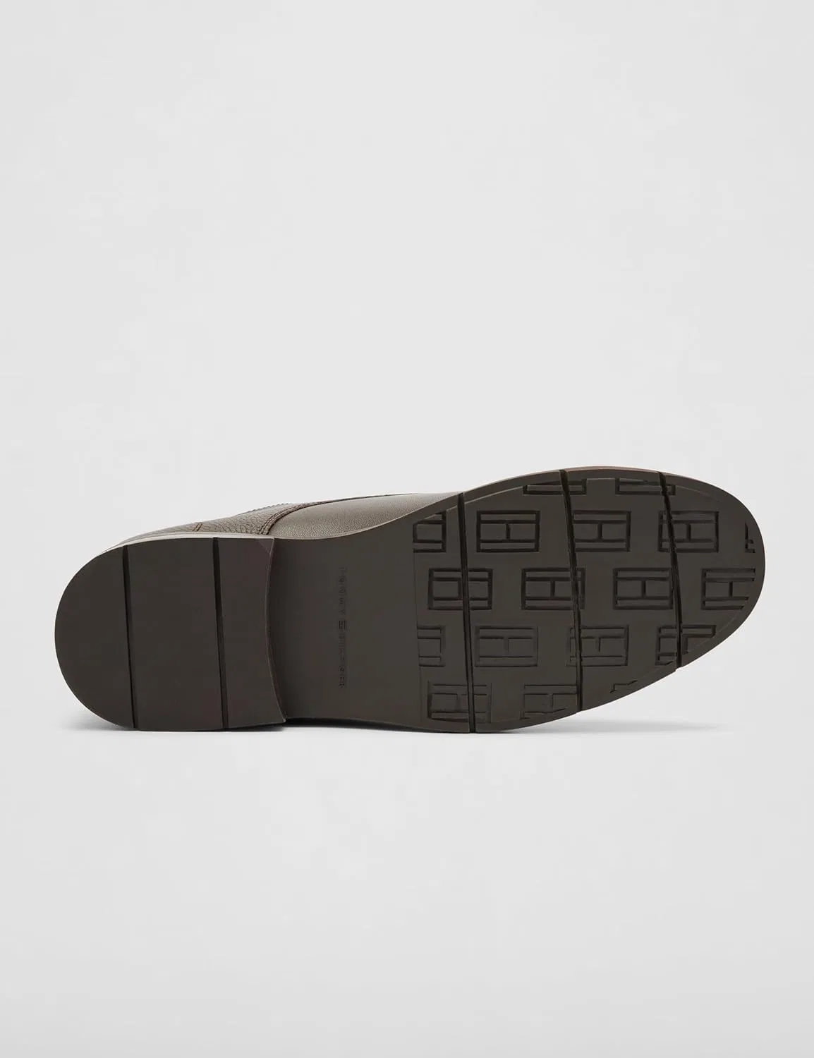 Мужские туфли-дерби Tommy Hilfiger из гибкой зернистой кожи, Brown Cocoa — фото 4