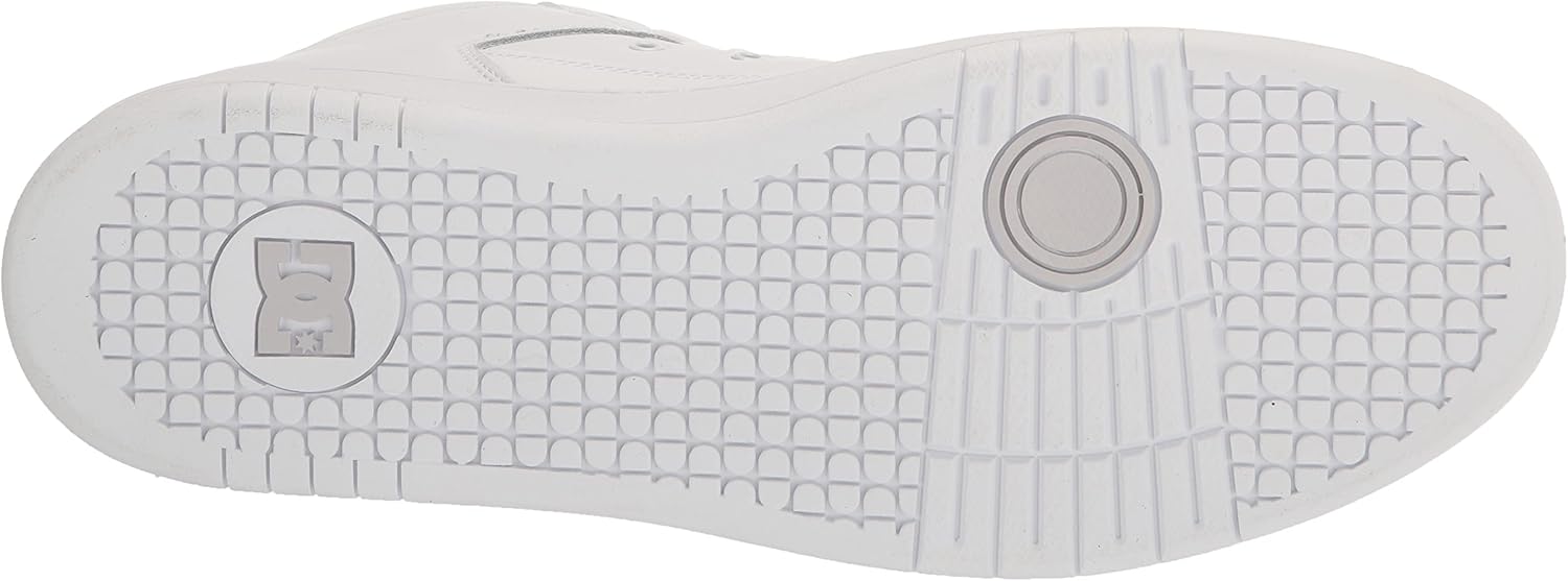 Мужские кроссовки DC Shoes Manteca 4 Hi высокие для скейтборда, белый — фото 4