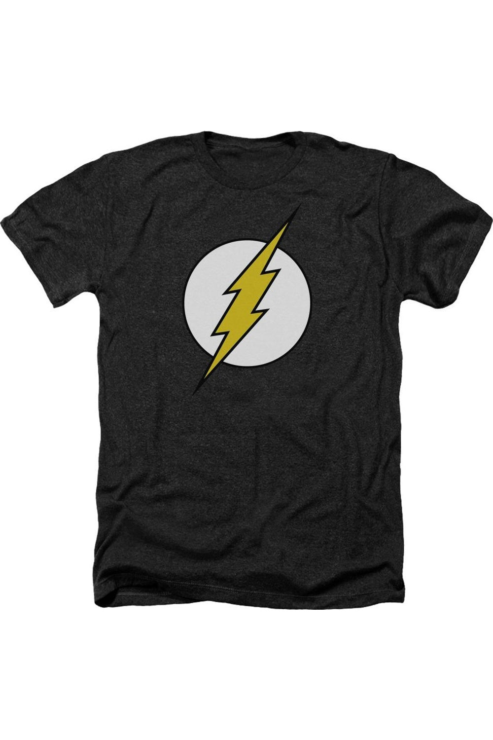 

DC Comics Flash Fl Classic Adult Heather Tee / Футболка Gildan, черный
