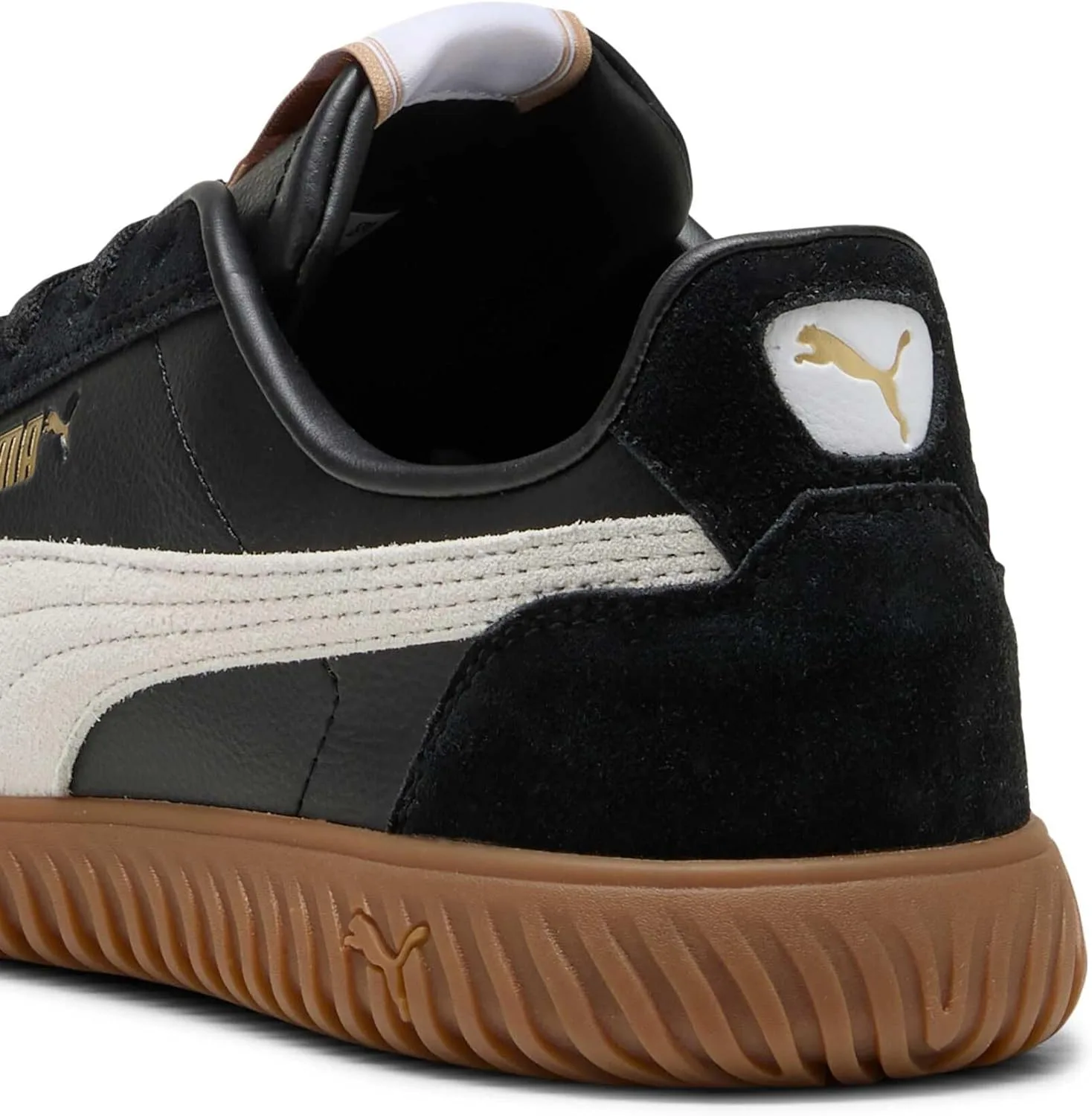 Кроссовки Puma Unisex PUMA Club Kayzer OG, белый/черный/золотой — фото 2