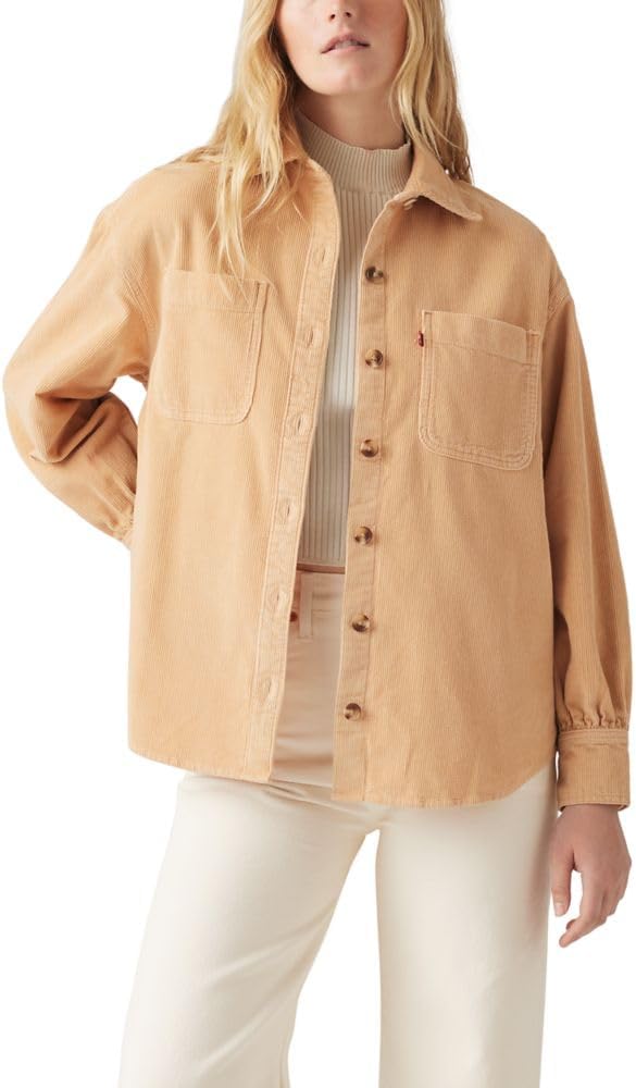 

Женская вельветовая рубашка Levi's Orion, (New) Tan