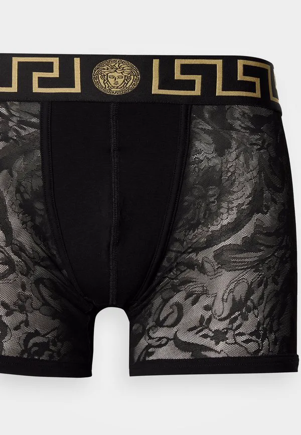 Жаккардовые плавки parigamba intimo uomo в стиле барокко Versace, Black — фото 3