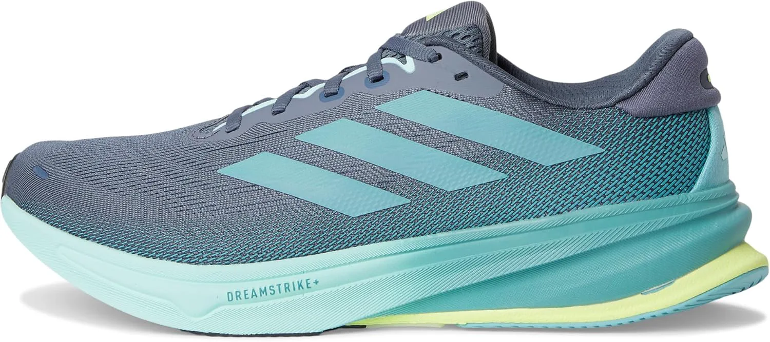 Мужские беговые кроссовки Adidas Supernova Rise 2, мятный/желтый — фото 4