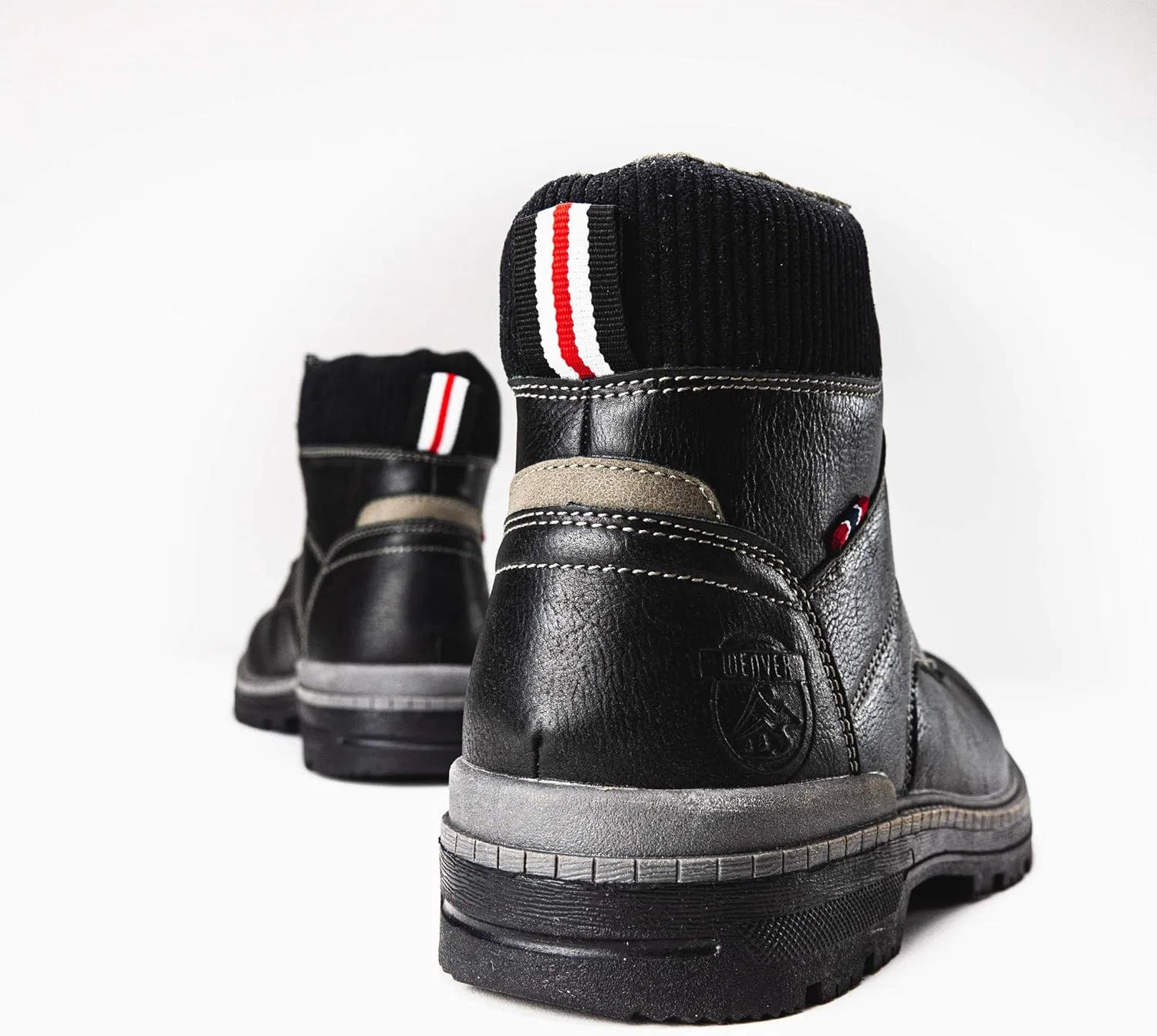 Мужские зимние ботинки Denver Footwear, Black — фото 4