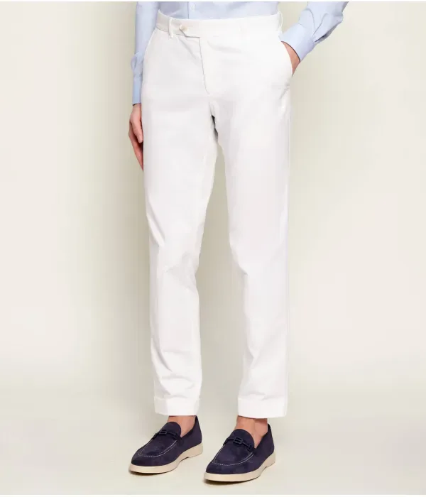 Брюки C-Genius-TU-WG-261F slim fit Boss, белый — фото 3