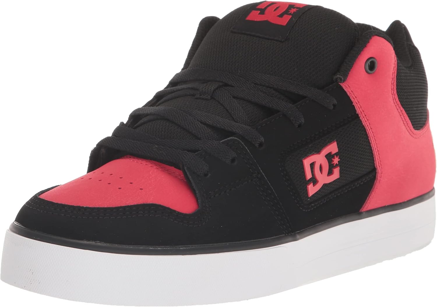 

Мужские кроссовки DC Shoes Pure Mid для повседневного ношения и скейтбординга, черный/красный