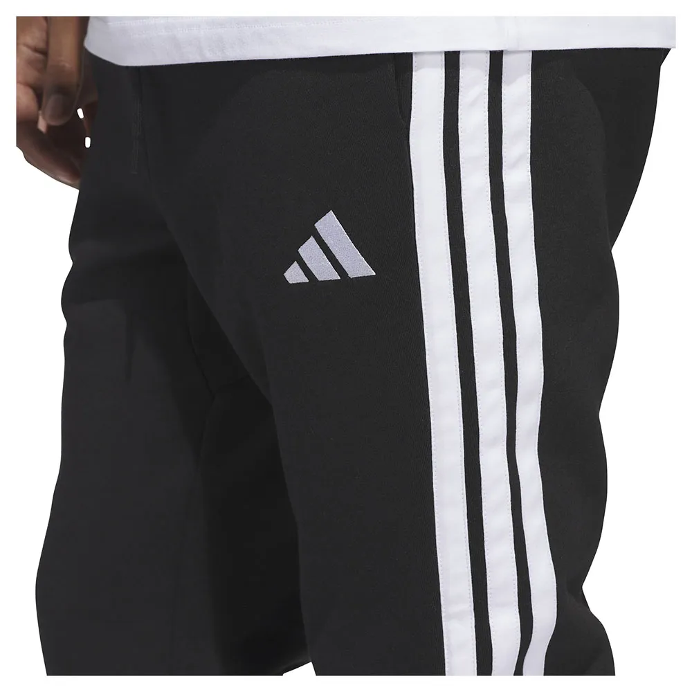 Джоггеры adidas Essentials 3 Stripes Fleece, черный — фото 3