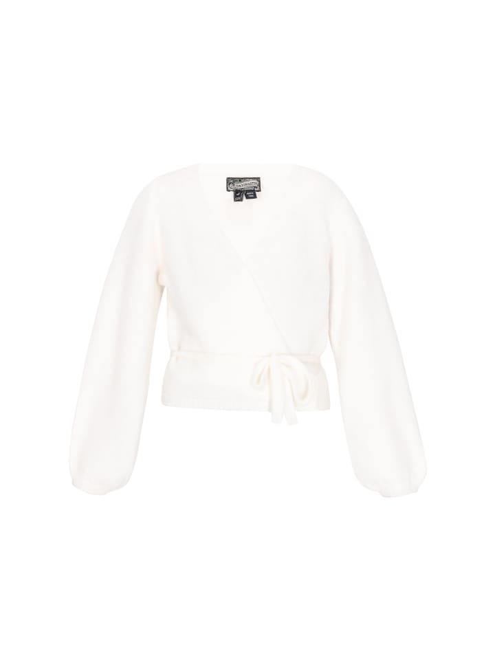 

Женский кардиган цвета слоновая кость DreiMaster Vintage